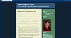 Desktop Screenshot of engineering-productivity.blogspot.com