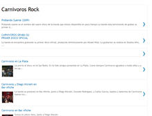 Tablet Screenshot of carnivorosrock.blogspot.com