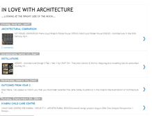 Tablet Screenshot of in-love-with-architecture.blogspot.com