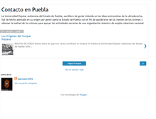 Tablet Screenshot of contacto-en-puebla.blogspot.com