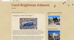 Desktop Screenshot of carolbrightmanjohnson.blogspot.com