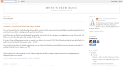 Desktop Screenshot of duncstechblog.blogspot.com