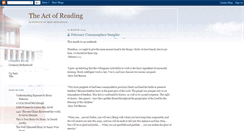 Desktop Screenshot of actofreading.blogspot.com