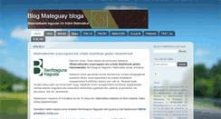 Desktop Screenshot of mateguay.blogspot.com