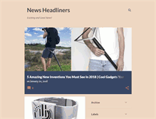 Tablet Screenshot of newsheadliners.blogspot.com