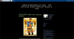 Desktop Screenshot of dionconflict.blogspot.com