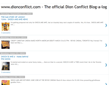 Tablet Screenshot of dionconflict.blogspot.com