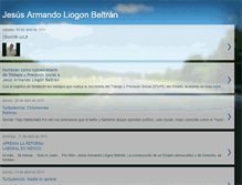 Tablet Screenshot of jesusarmandoliogonbeltran.blogspot.com