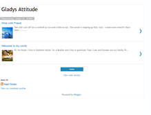 Tablet Screenshot of gladysattitude.blogspot.com
