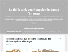 Tablet Screenshot of francais-etranger.blogspot.com