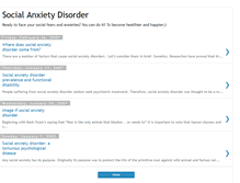 Tablet Screenshot of disorder-social-anxiety.blogspot.com
