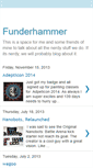 Mobile Screenshot of funderhammer.blogspot.com