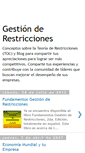 Mobile Screenshot of gestionderestricciones.blogspot.com