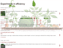 Tablet Screenshot of efficiencyexperiments.blogspot.com
