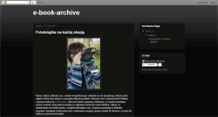 Desktop Screenshot of e-book-archive.blogspot.com