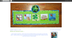 Desktop Screenshot of flossieblossoms.blogspot.com