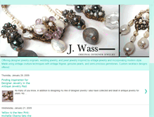 Tablet Screenshot of jwassdesignerjewelry.blogspot.com