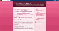 Desktop Screenshot of daviviendaproductos.blogspot.com