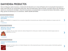 Tablet Screenshot of daviviendaproductos.blogspot.com