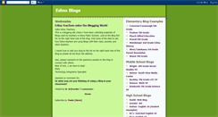 Desktop Screenshot of edinabloggers.blogspot.com
