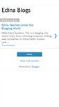 Mobile Screenshot of edinabloggers.blogspot.com