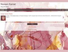 Tablet Screenshot of noreenkamal.blogspot.com