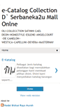 Mobile Screenshot of ecatalogcollectiondserbaneka2u.blogspot.com