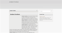Desktop Screenshot of jordans-furniture.blogspot.com