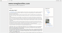 Desktop Screenshot of newglasstiles.blogspot.com