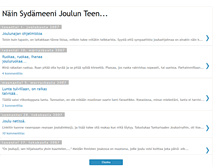 Tablet Screenshot of joulunteen.blogspot.com