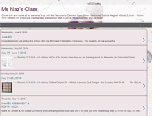 Tablet Screenshot of msnazclass.blogspot.com