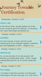 Mobile Screenshot of becomingcertified.blogspot.com