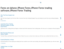 Tablet Screenshot of iphone-forex.blogspot.com