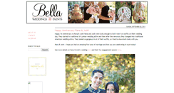 Desktop Screenshot of bellaweddings-events.blogspot.com
