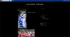 Desktop Screenshot of haciendoturismo-kad.blogspot.com