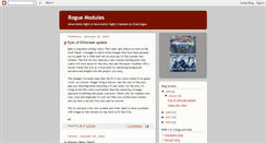 Desktop Screenshot of elvenrogue.blogspot.com