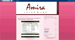 Desktop Screenshot of amirasalonspa.blogspot.com