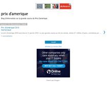 Tablet Screenshot of prix-amerique.blogspot.com