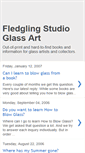 Mobile Screenshot of fledglingstudio.blogspot.com