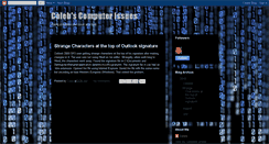 Desktop Screenshot of calebscomputerissues.blogspot.com