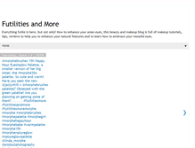 Tablet Screenshot of futilitiesandmore.blogspot.com