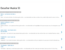 Tablet Screenshot of escucharmusica-53.blogspot.com