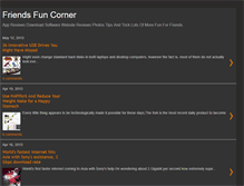 Tablet Screenshot of friendsfunkorner.blogspot.com