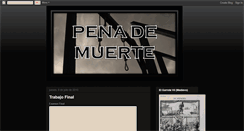 Desktop Screenshot of penademuerteudlap.blogspot.com