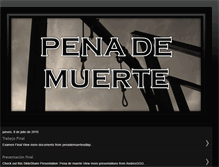 Tablet Screenshot of penademuerteudlap.blogspot.com