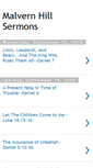 Mobile Screenshot of malvernhillsermons.blogspot.com
