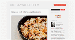 Desktop Screenshot of gotujzwojciechem.blogspot.com