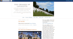 Desktop Screenshot of lafayettecrosses.blogspot.com