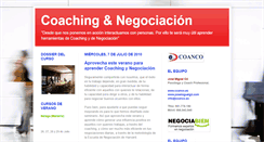 Desktop Screenshot of coachingynegociacion.blogspot.com