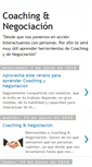 Mobile Screenshot of coachingynegociacion.blogspot.com